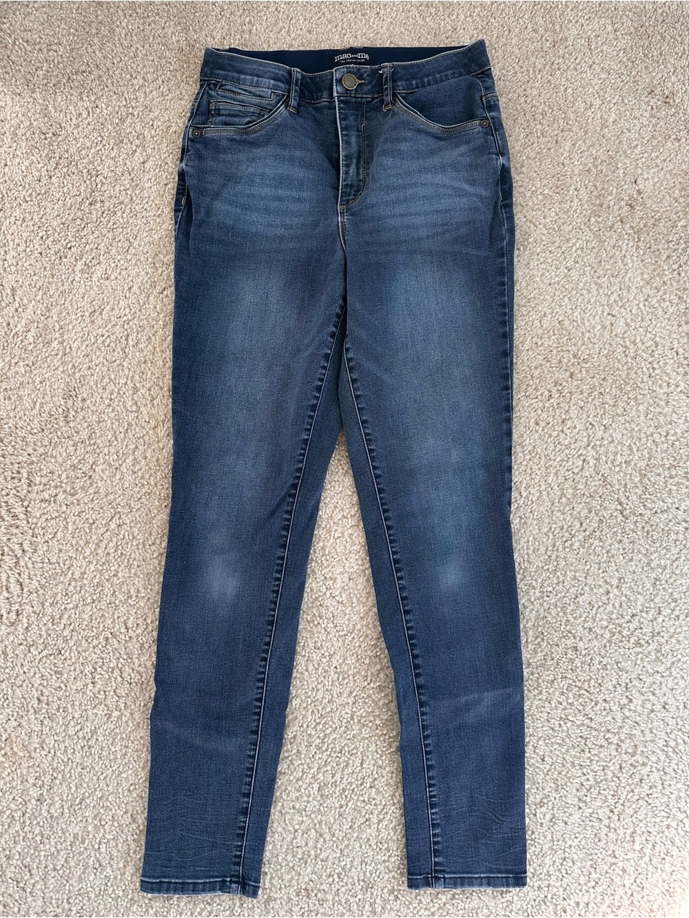 Women's High-Rise Indigo Skinny Jeans